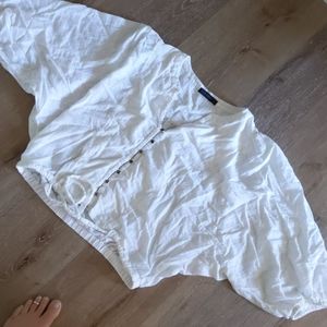 Sanctuary off-white billowy top